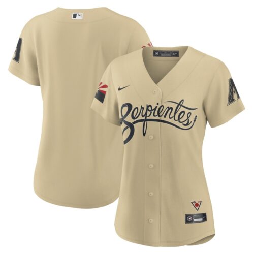 6863400b6d176_1 Women's Arizona Diamondbacks Blank 2021 Cream City Connect Stitched Baseball Jersey(Run Small)