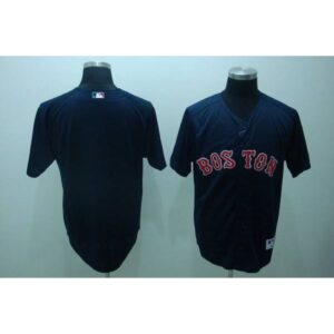 6863403bd12a3_1 Red Sox Blank Stitched Dark Blue MLB Jersey