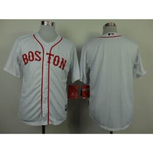 68634040d2b16_1 Red Sox Blank Stitched White Cool Base MLB Jersey