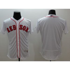 6863404fe16e4_1 Red Sox Blank White Flexbase Authentic Collection Stitched MLB Jersey
