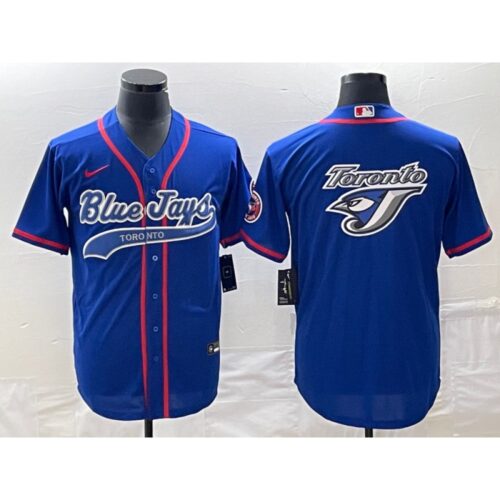 686340b814894_1 Men's Toronto Blue Jays Royal Team Big Logo Cool Base Stitched Baseball Jersey