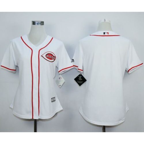 686340eb32f85_1 Reds Blank White Home Women's Stitched MLB Jersey