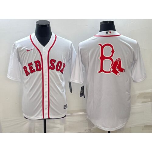 686340fc7371b_1 Men's Boston Red Sox White Team Big Logo Cool Base Stitched Jersey