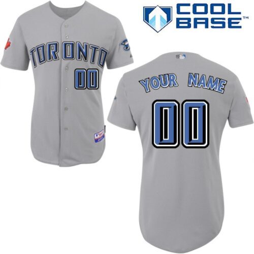 686341e9e4e6b_1 Blue Jays Authentic Grey Cool Base MLB Jersey