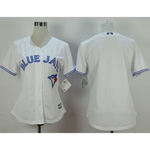 6863422378d5c_1 Blue Jays Blank White Women's Fashion Stitched MLB Jersey
