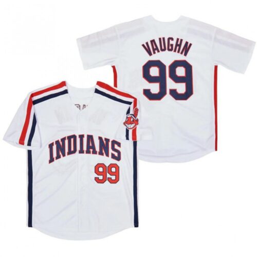6863426f036fc_1 Men's Cleveland Guardians #99 Ricky Vaughn White Stitched Baseball Jersey
