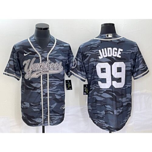 6863434d492cd_1 Men's New York Yankees #99 Aaron Judge Gray Camo With Patch Cool Base Stitched Baseball Jersey