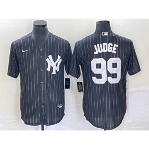 686343564f722_1 Men's New York Yankees #99 Aaron Judge Black Cool Base Stitched Baseball Jersey