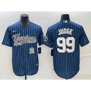 6863439c515c9_1 Men's New York Yankees #99 Aaron Judge Navy With Patch Cool Base Stitched Baseball Jersey