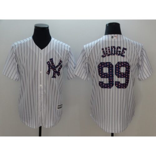 686343c0b0eb8_1 Men's MLB New York Yankees #99 Aaron Judge White 2018 Stars & Stripes Cool Base Stitched Jersey