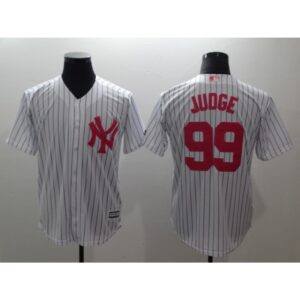 686343c9b5748_1 Men's New York Yankees #99 Aaron Judge White Pink Cool Base Stitched MLB Jersey