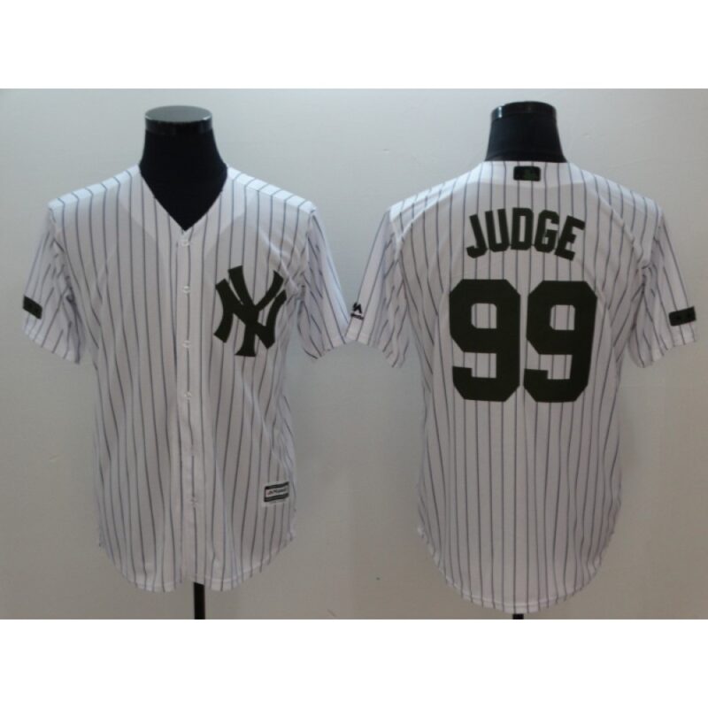 686343cc966e7_1 Men's New York Yankees #99 Aaron Judge White Olive Cool Base Stitched MLB Jersey