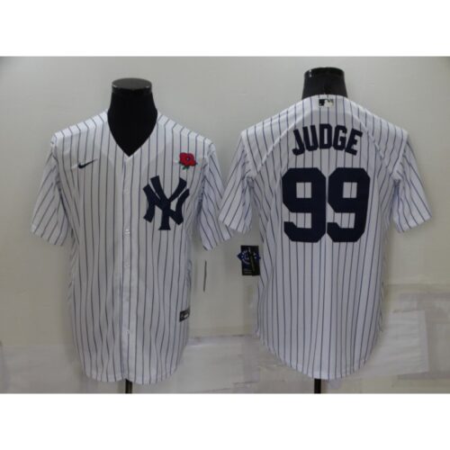 686343d29a67a_1 Men's New York Yankees #99 Aaron Judge White Cool Base Stitched Baseball Jersey