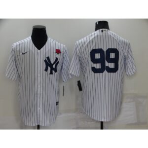 686343d5bc15a_1 Men's New York Yankees #99 Aaron Judge White Cool Base Stitched Baseball Jersey