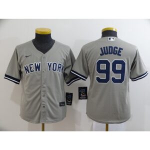 686343dda7574_1 Women's New York Yankees #99 Aaron Judge Grey Cool Base Stitched MLB Jersey(Run Small)