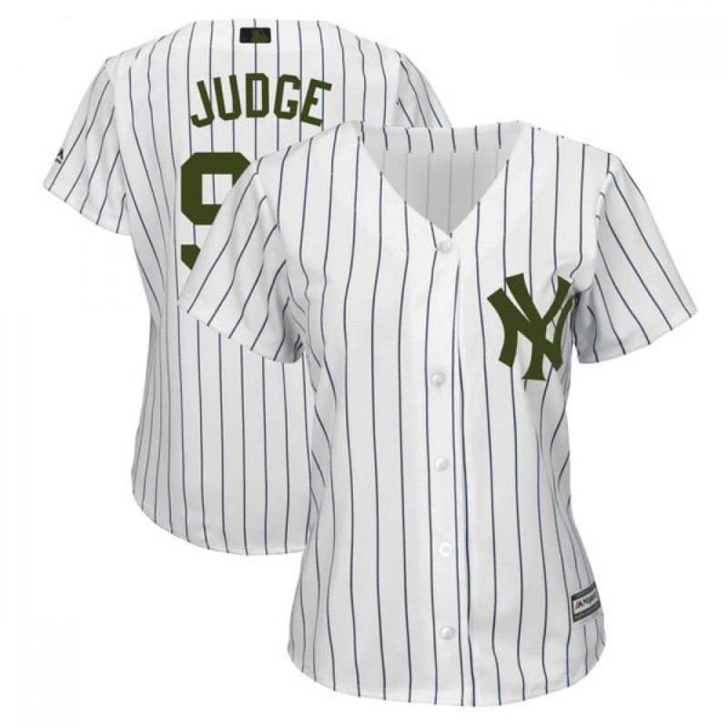 686343f1c9a2e_1 Women's New York Yankees #99 Aaron Judge White 2018 Memorial Day Cool Base Stitched MLB Jersey