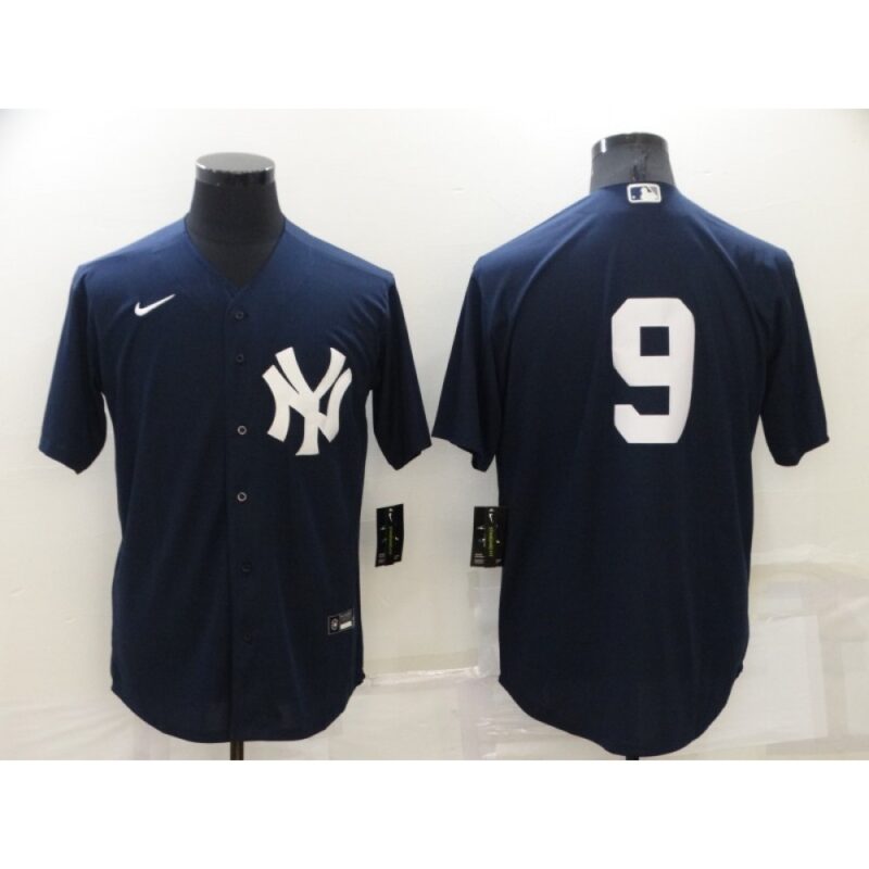 6863450c7d6a2_1 Men's New York Yankees #9 Roger Maris Navy Cool Base Stitched Jersey