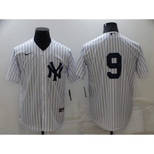 6863450f951fc_1 Men's New York Yankees #9 Roger Maris White Cool Base Stitched Baseball Jersey