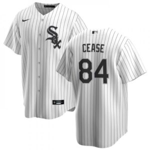 686345b03bbea_1 Men's Chicago White Sox #84 Dylan Cease White Cool Base Stitched Jersey