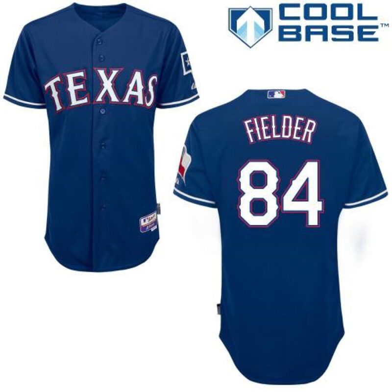 686345d3e103f_1 Rangers #84 Prince Fielder Blue Cool Base Stitched MLB Jersey