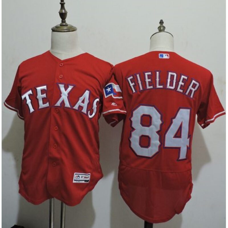 686345e69030a_1 Rangers #84 Prince Fielder Red Flexbase Authentic Collection Stitched MLB Jersey