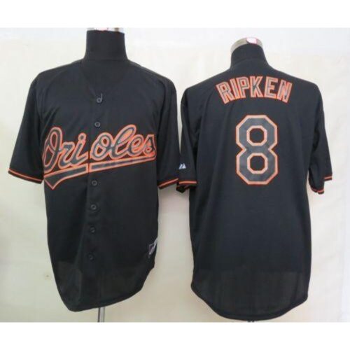 68634802c2910_1 Orioles #8 Cal Ripken Black Fashion Stitched MLB Jersey