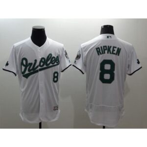 686348273faf8_1 Orioles #8 Cal Ripken White Celtic Flexbase Authentic Collection Stitched MLB Jersey
