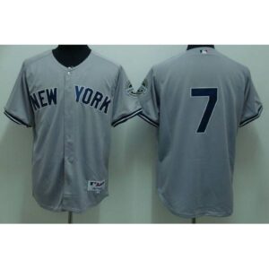 68634b90ed0eb_1 Yankees #7 Mickey Mantle Stitched Grey Youth MLB Jersey