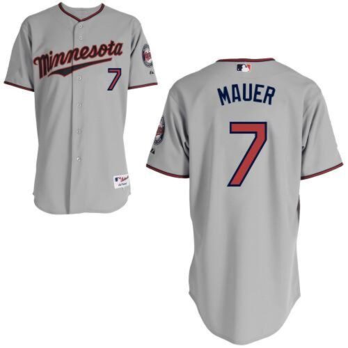 68634ba827843_1 Twins #7 Joe Mauer Grey Stitched Youth MLB Jersey