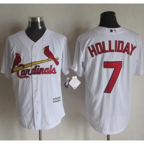 68634d50c1814_1 Cardinals #7 Matt Holliday White New Cool Base Stitched MLB Jersey