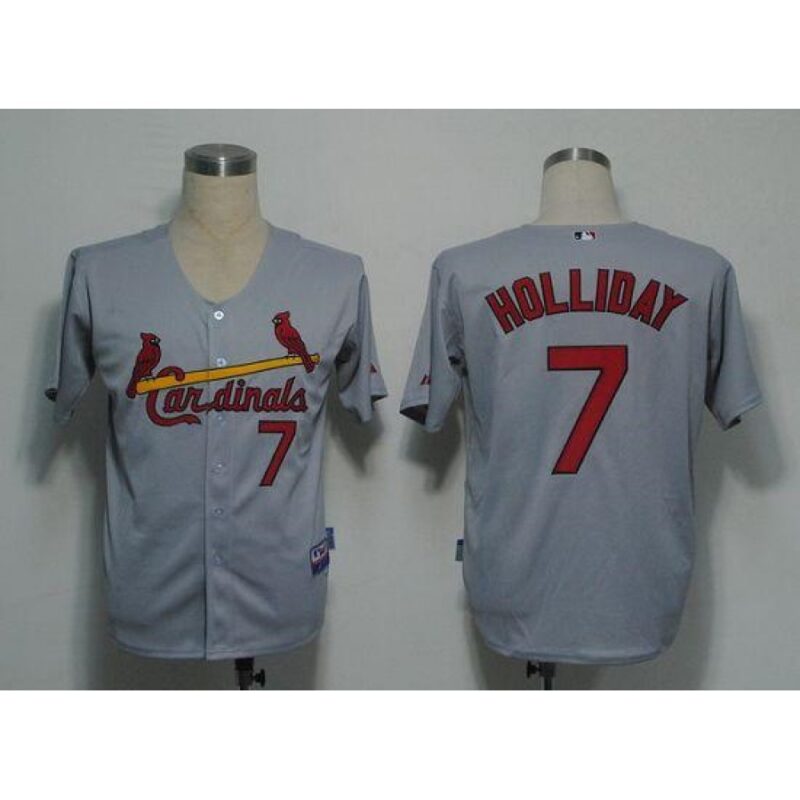 68634d5852039_1 Cardinals #7 Matt Holliday Stitched Grey MLB Jersey