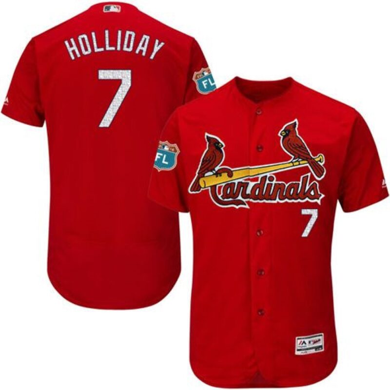 68634d5e8cee0_1 Cardinals #7 Matt Holliday Red Flexbase Authentic Collection Stitched MLB Jersey