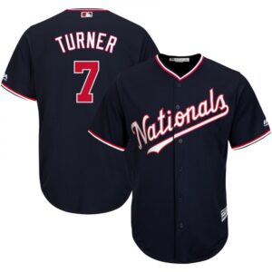 68634dc779ed2_1 Men's Washington Nationals #7 Trea Turner Navy Cool Base Stitched MLB Jersey