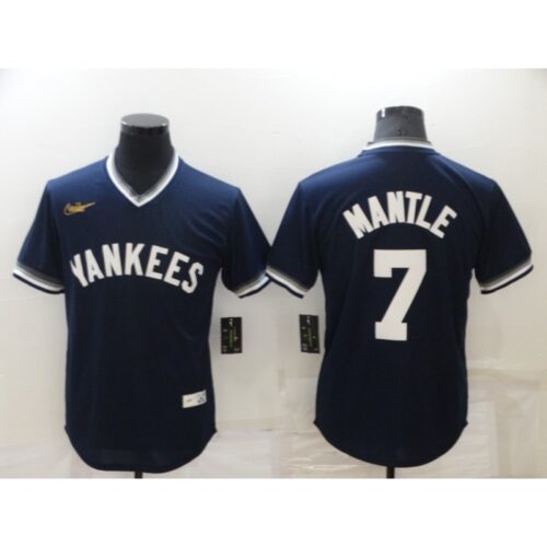 68634df18061b_1 Men's New York Yankees #7 Mickey Mantle Navy Stitched Baseball Jersey