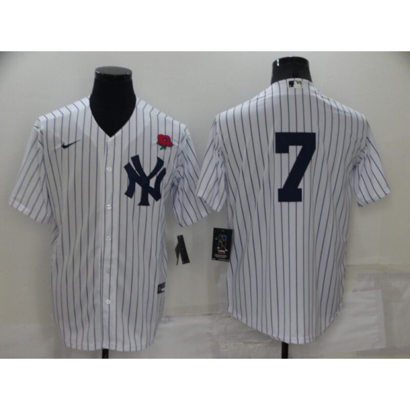 68634dff57b08_1 Men's New York Yankees #7 Mickey Mantle White Cool Base Stitched Baseball Jersey