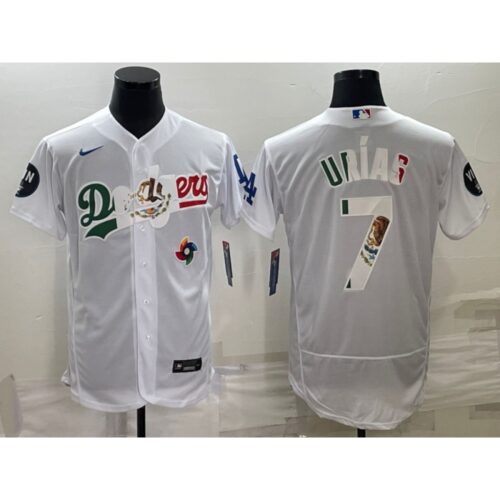 68634ff6caa31_1 Men's Los Angeles Dodgers #7 Julio Urias White With Vin Scully Patch Flex Base Stitched Baseball Jersey