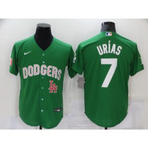 68635023eac0e_1 Men's Los Angeles Dodgers #7 Julio Urias Mexican Heritage Night Stitched Baseball Jersey