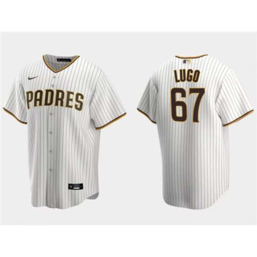 6863517e6404c_1 Men's San Diego Padres #67 Seth Lugo White Cool Base Stitched Jersey