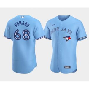 68635184aeb20_1 Men's Toronto Blue Jays #68 Jordan Romano Blue Flex Base Stitched Baseball Jersey