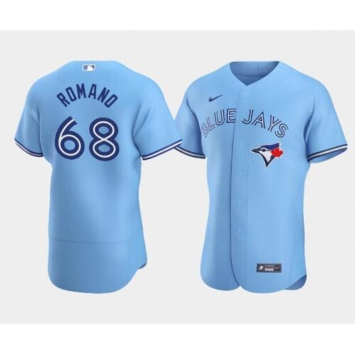 68635184aeb20_1 Men's Toronto Blue Jays #68 Jordan Romano Blue Flex Base Stitched Baseball Jersey