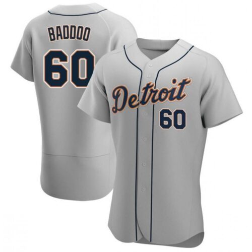 68635280294a2_1 Men's Detroit Tigers #60 Akil Baddoo Gray Flex Base Stitched Jersey