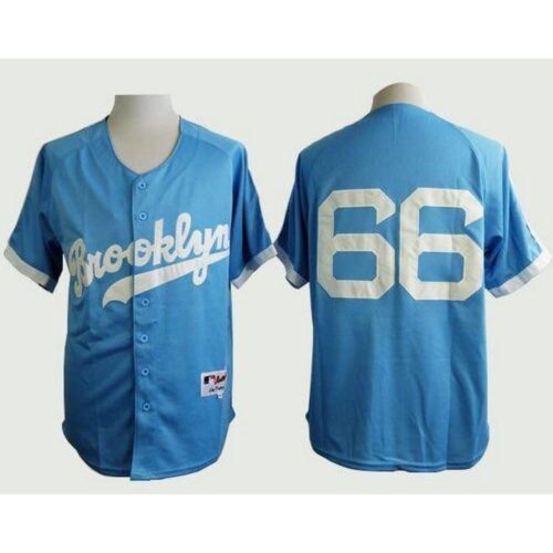 686352da2a931_1 Dodgers #66 Yasiel Puig Light Blue Cooperstown Stitched MLB Jersey