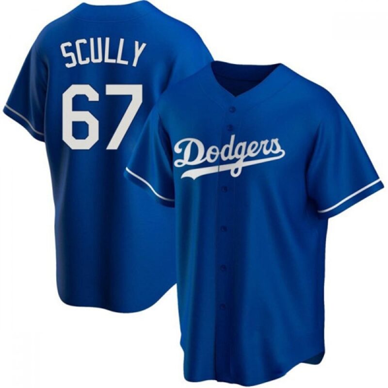 68635325abf28_1 Men's Los Angeles Dodgers #67 Vin Scully Blue Cool Base Stitched Baseball Jersey
