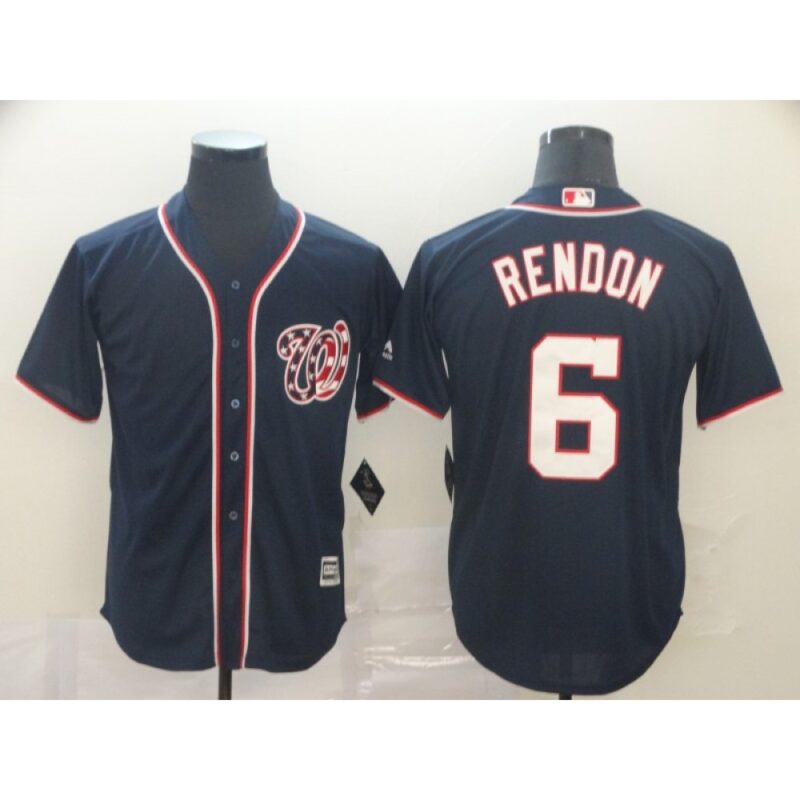 686354284f21f_1 Men's Washington Nationals #6 Anthony Rendon Navy Cool Base Stitched MLB Jersey
