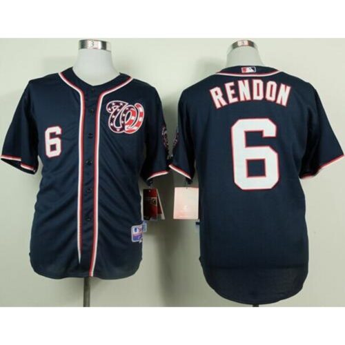 6863542f3294a_1 Nationals #6 Anthony Rendon Navy Blue Cool Base Stitched MLB Jersey