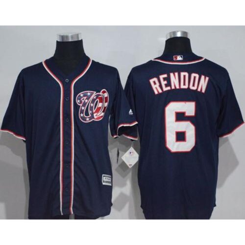 68635432d72d6_1 Nationals #6 Anthony Rendon Navy Blue New Cool Base Stitched MLB Jersey
