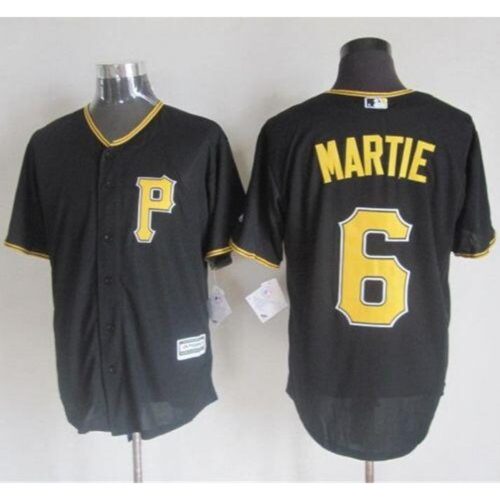 686354734bff6_1 Pirates #6 Starling Marte Black New Cool Base Stitched MLB Jersey
