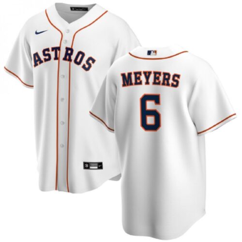 686354c7481af_1 Men's Houston Astros #6 Jake Meyers White Cool Base Stitched Baseball Jersey