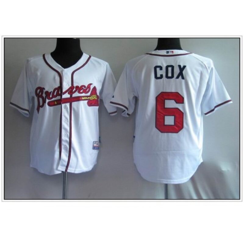 686354db089ec_1 Braves #6 Bobby Cox White Cool Base Stitched MLB Jersey