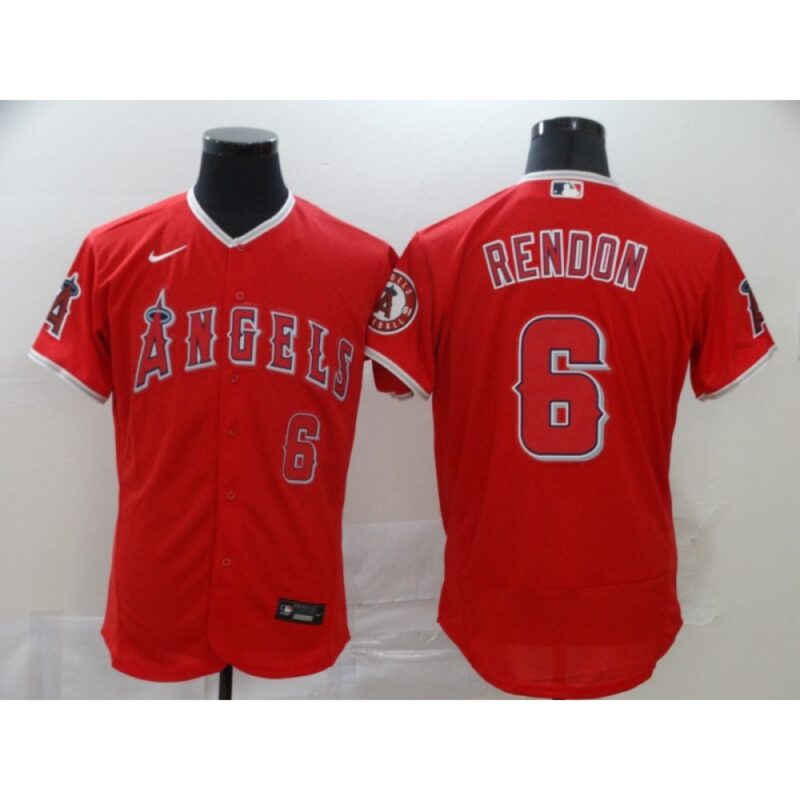 686355af87854_1 Men's Los Angeles Angels #6 Anthony Rendon 2020 Red Flex Base Stitched MLB Jersey